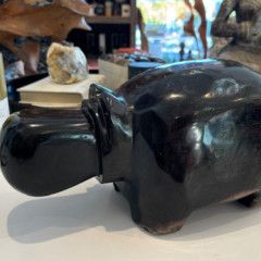Hippo Petrified Wood 13x7x6