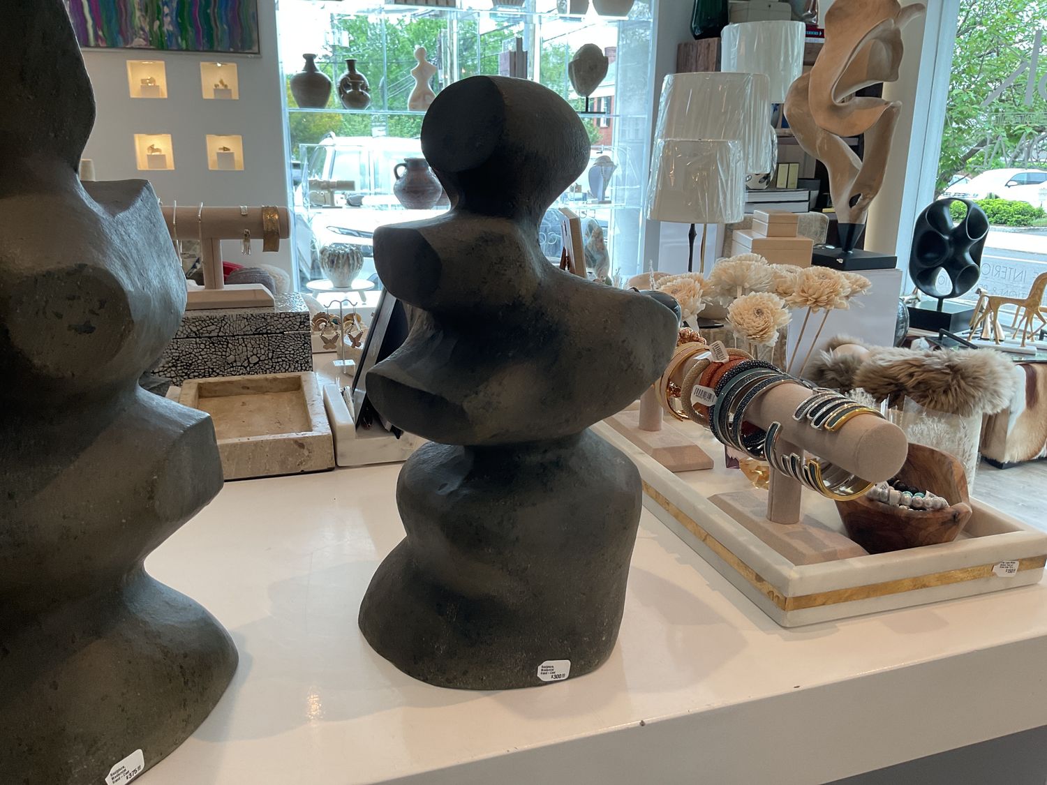 Sculpture, Modernist Hand-Cast Aluminum, Medium