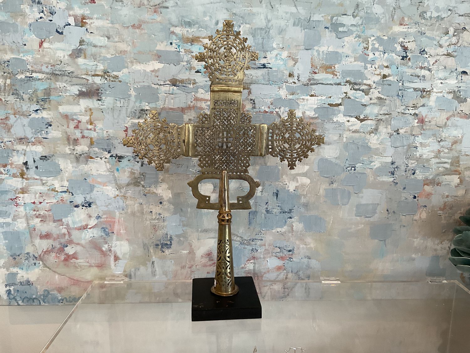 Vintage Ethiopian Cross, large