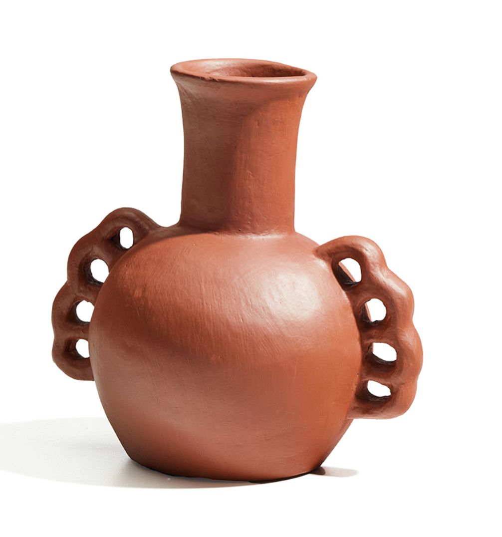 SOLD Vase, Terracota Clay, Indonesia, Artisan Made, Not Waterproof