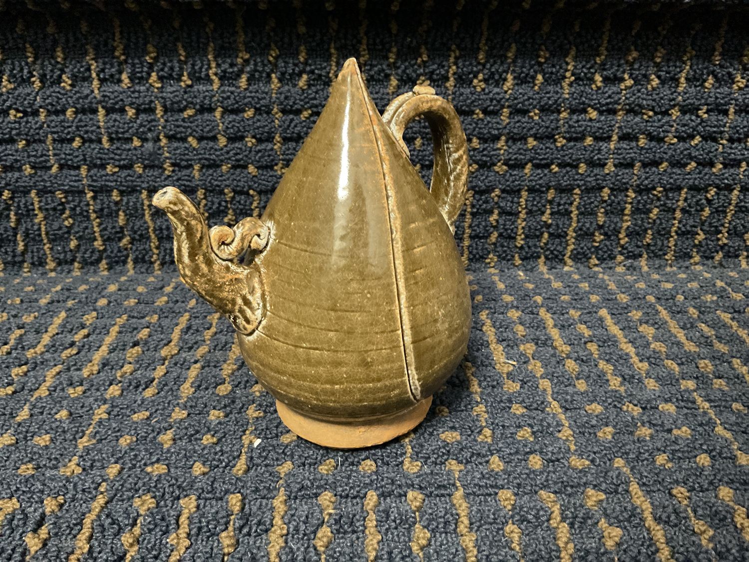 Vase, Brown / Tan, Inspired by Tang Dynasty