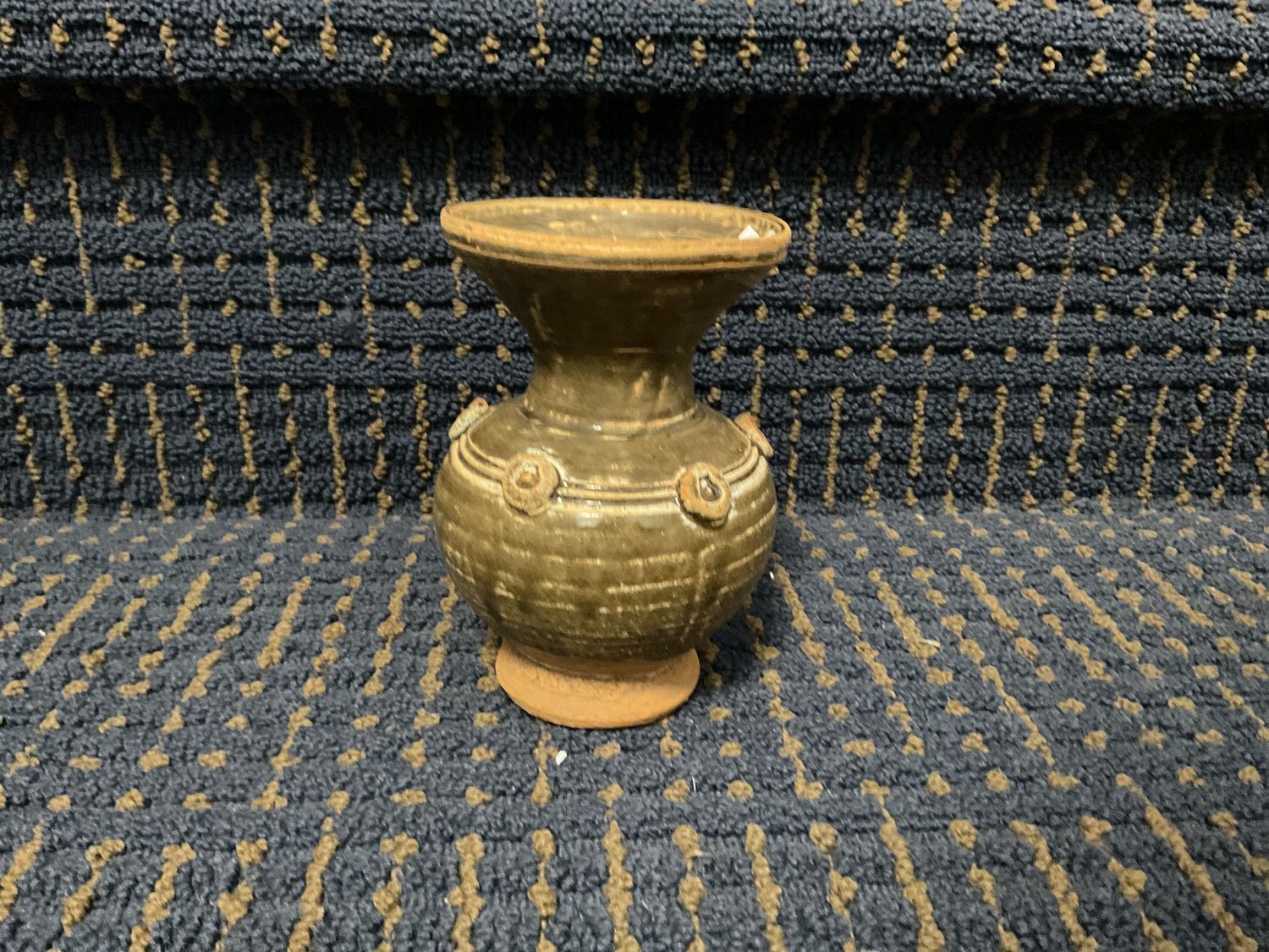 Vase, Brown / Tan, Inspired by Tang Dynasty