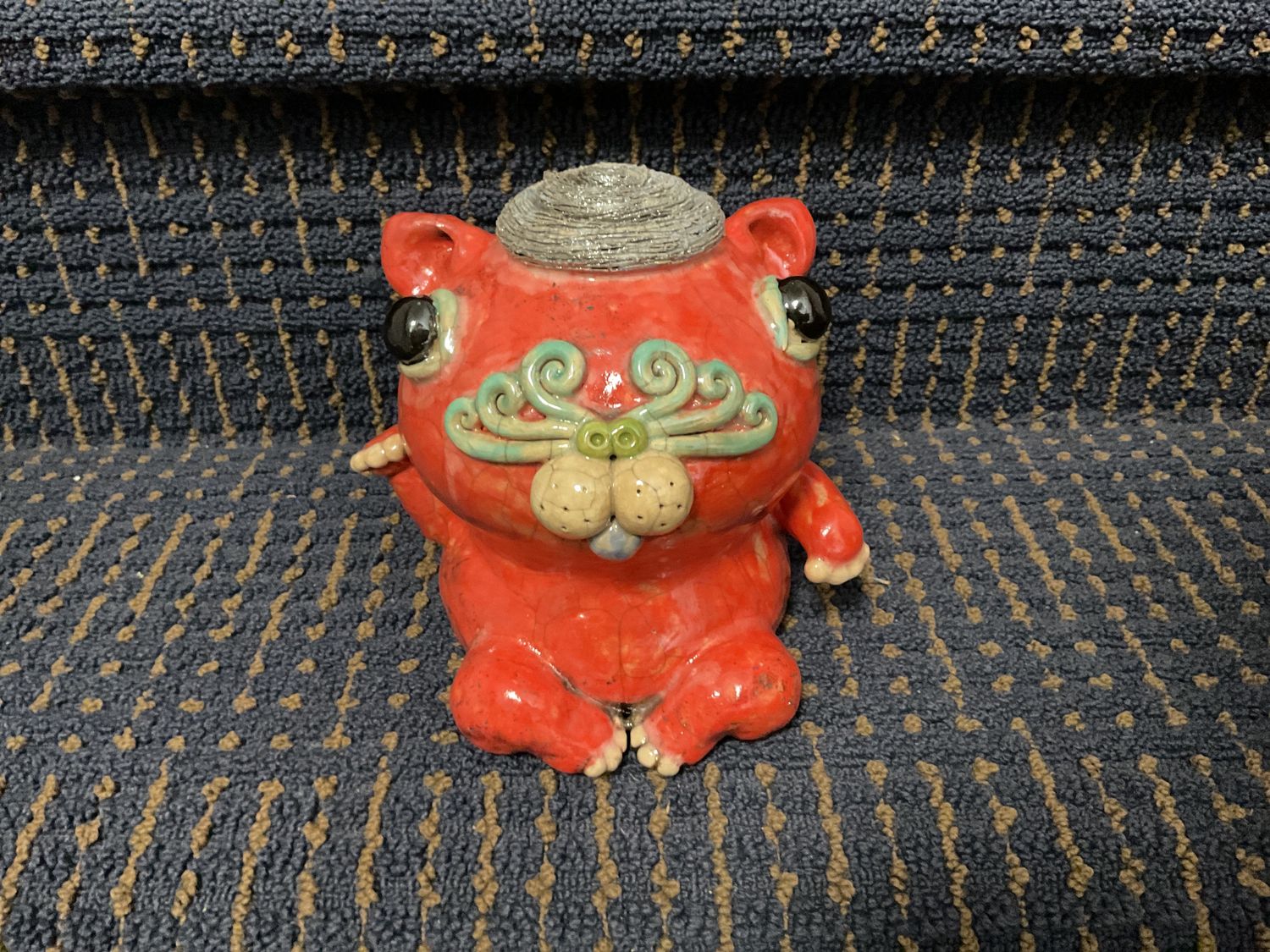 Art Sculpture, Original,The Kitten, Thailand Artist, Ceramic