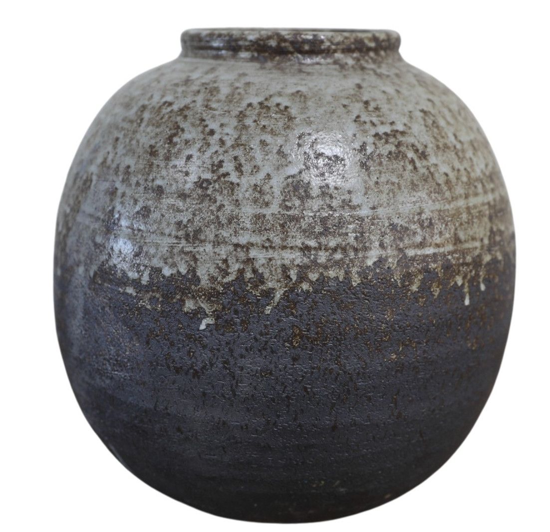 Ceramic Round Pot / Vase Top Glaze 9”