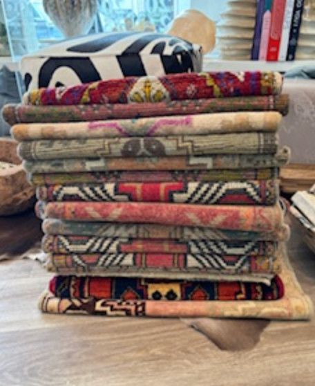Handmade Turkish Apprentice Rugs, 100% Wool, Sm, Colors Vary