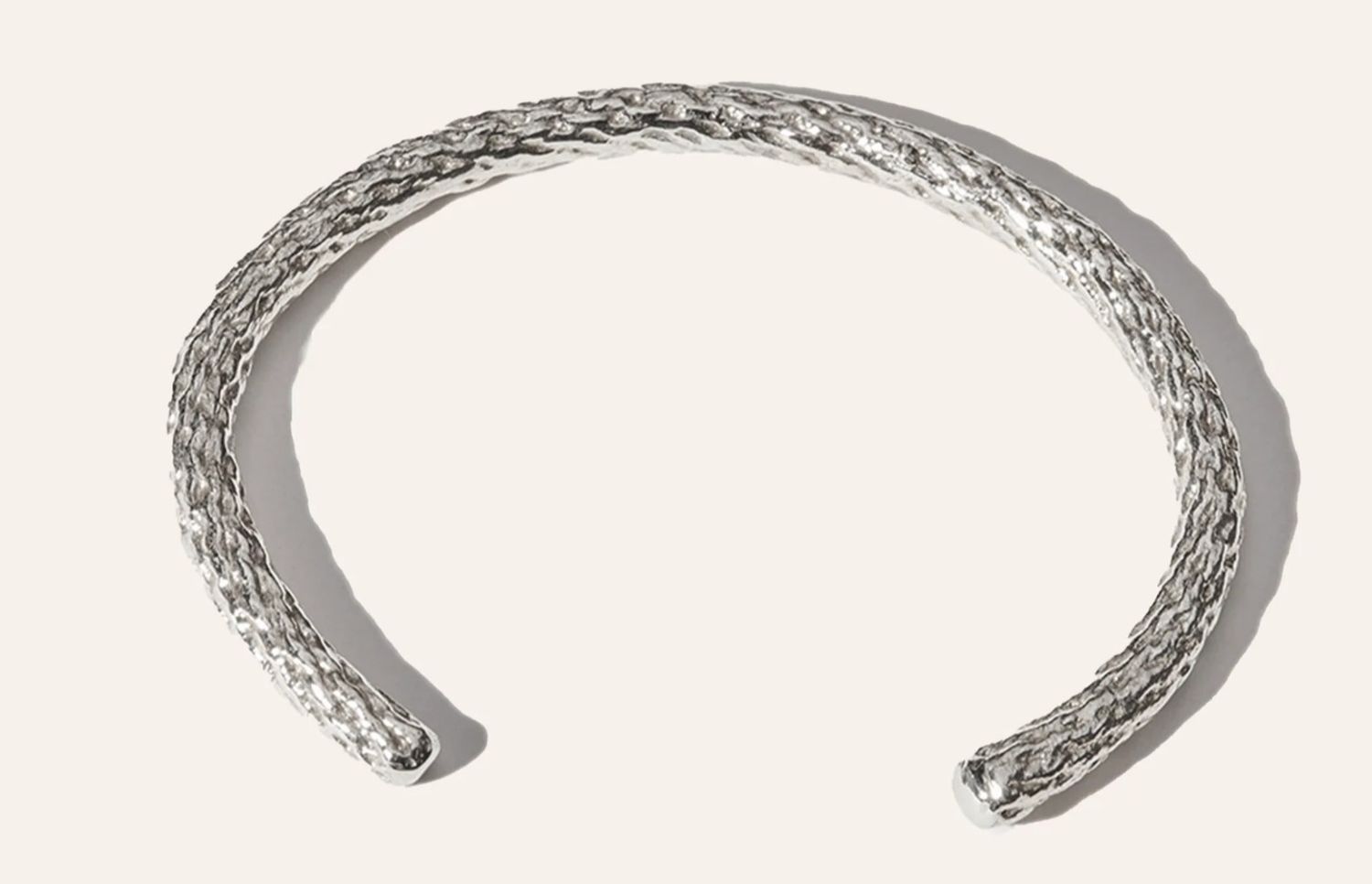 Bracelet, Cuff, Sterling Silver, &quot;Twisted Cord&quot;