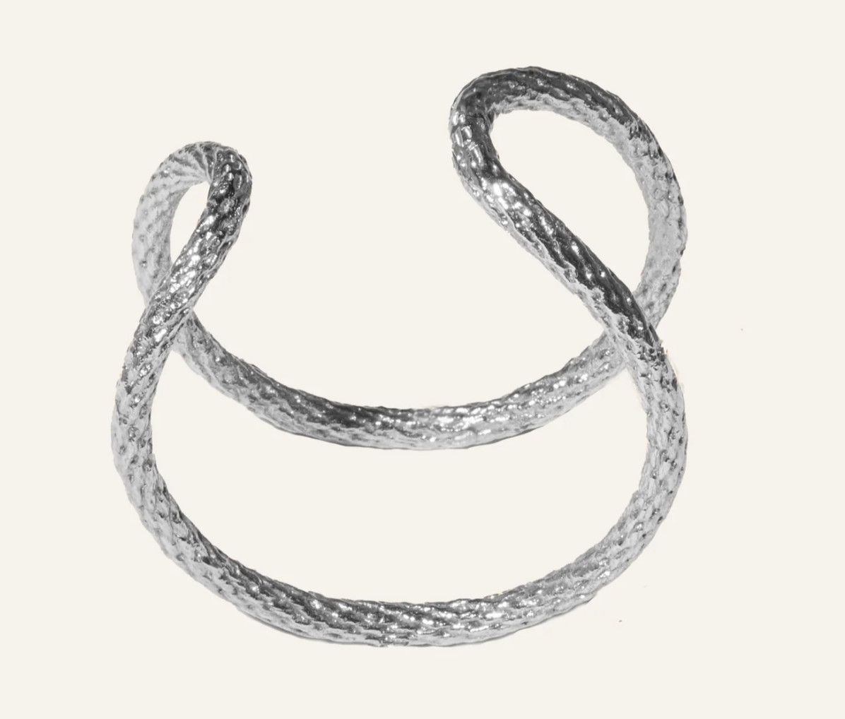 Bracelet, Cuff, Sterling Silver, &quot;Double&quot;