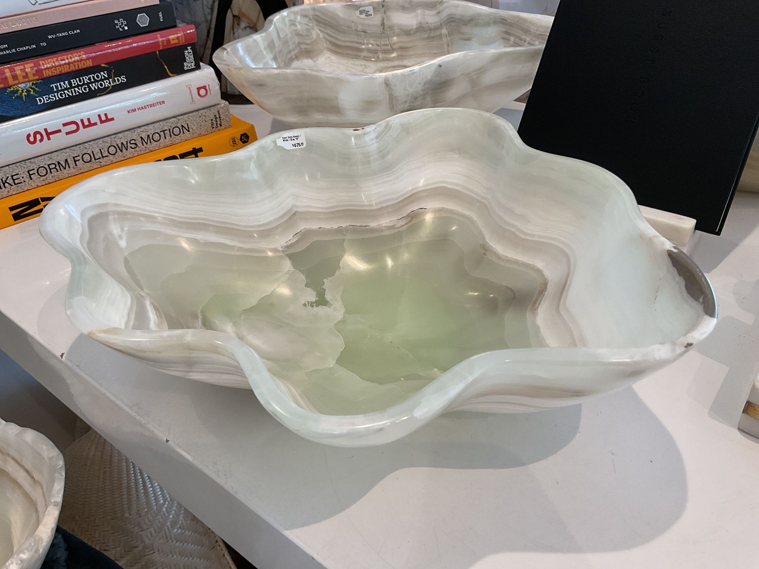Bowl Onyx Green / White / Gray 16&quot;
