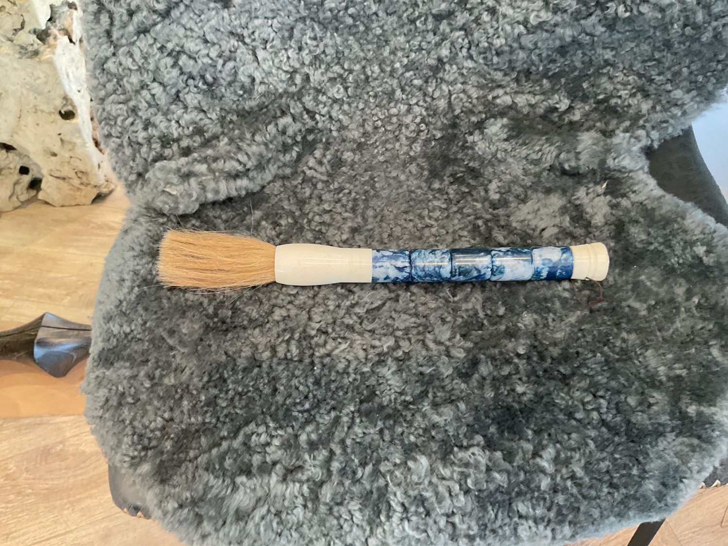 Calligraphy Brush, Blue Stone Sheep or Goat Bristles