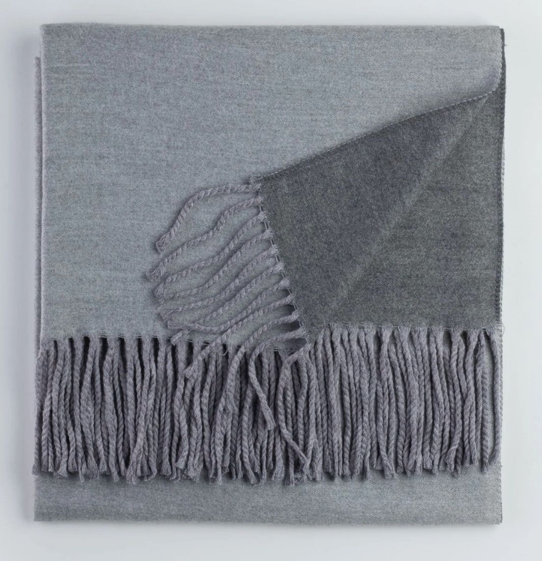 Throw, Artisanal Baby Alpaca, Charcoal/Slate