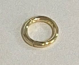 Charm Connector, 14k Simple Round