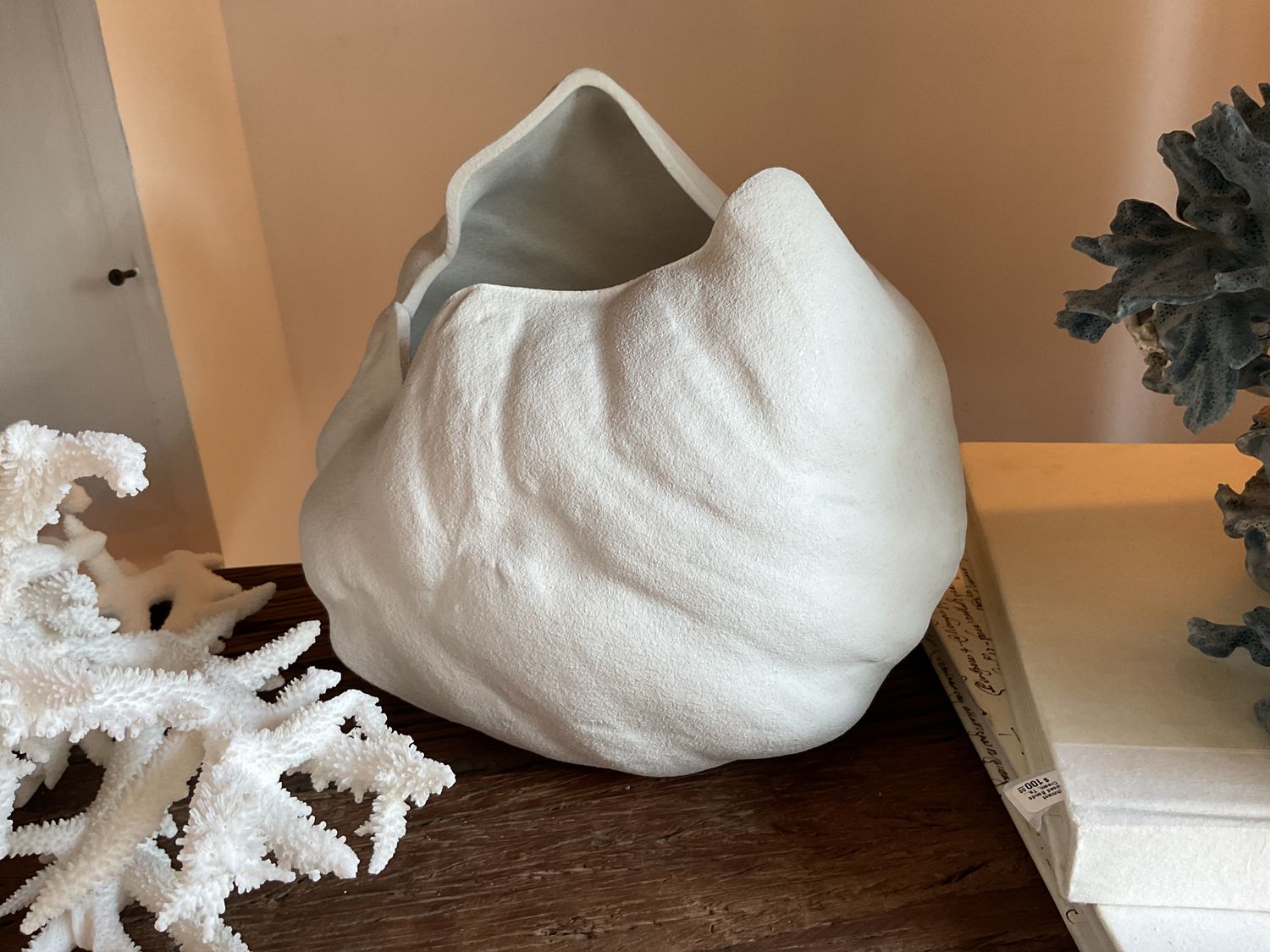Vase White Organic Shape