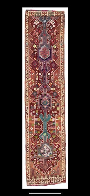 Runner Long Hand Knot Moroccan Multi Color 3&#39; x 13&#39;