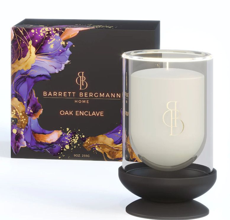 Candle, 9 0z. Oak Enclave, 40 hr burn