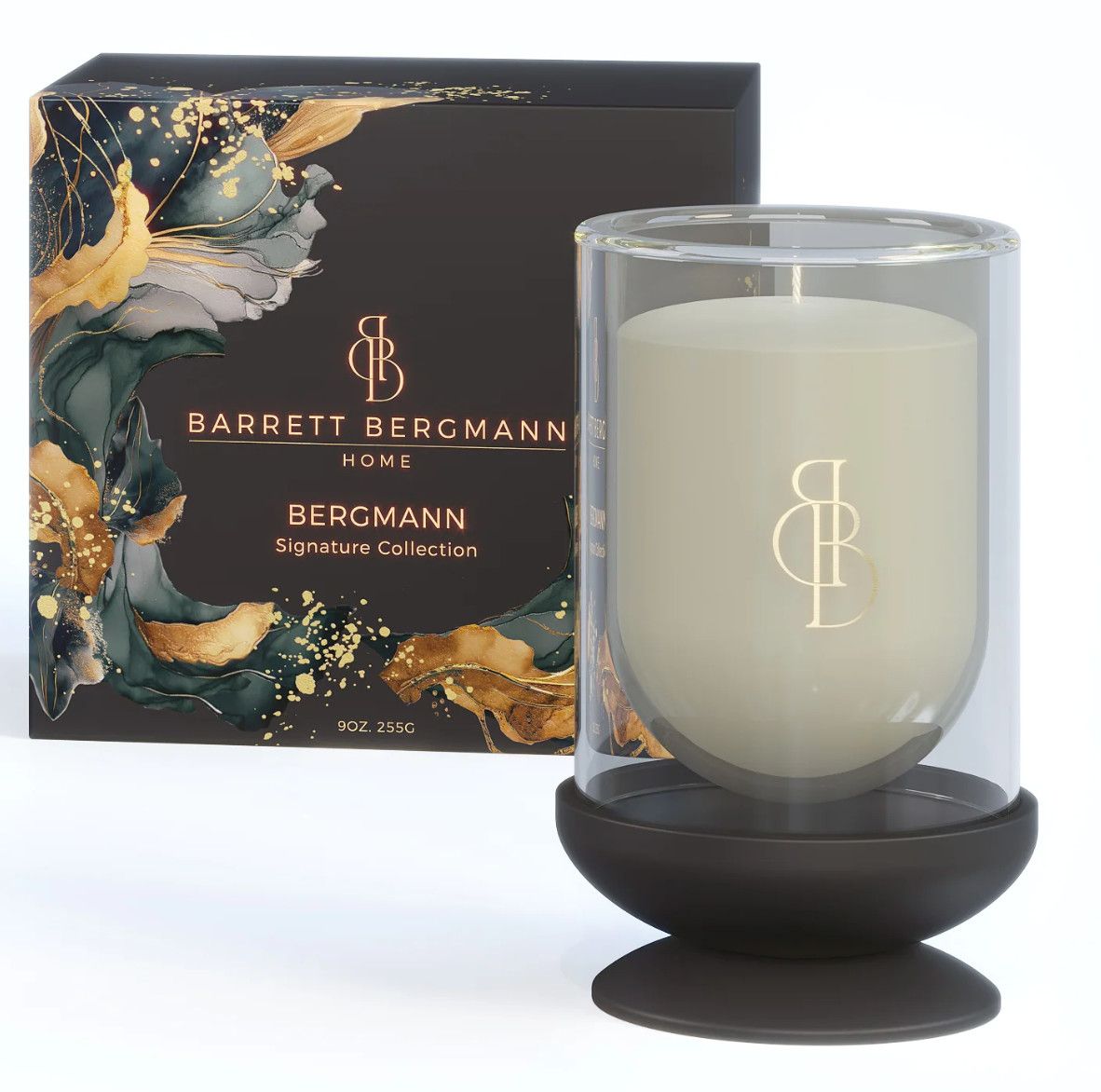 Candle, 9 oz, Bergmann Scent