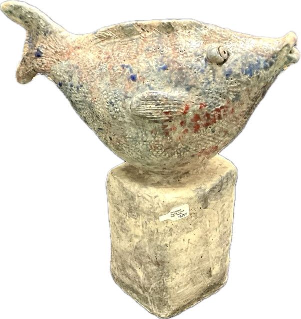 Art Sculpture, Original, Tropical Fish!, Thailand Artist, Ceramic