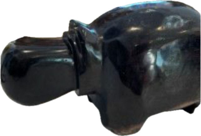 Hippo Petrified Wood 13x7x6