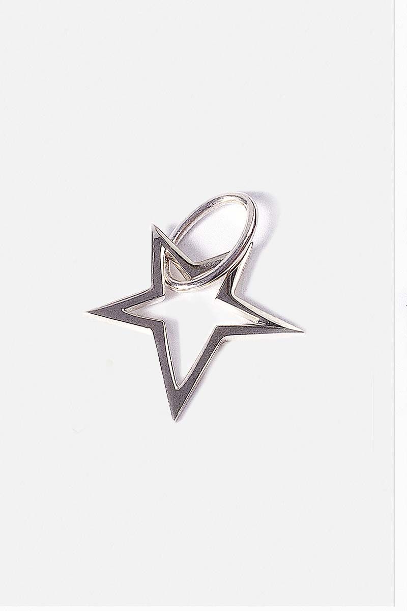 Lucky star pendant silver