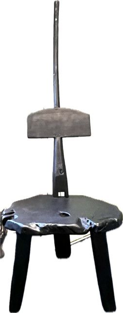 Artisan Made Luka Chair, Black Teak,  Bali