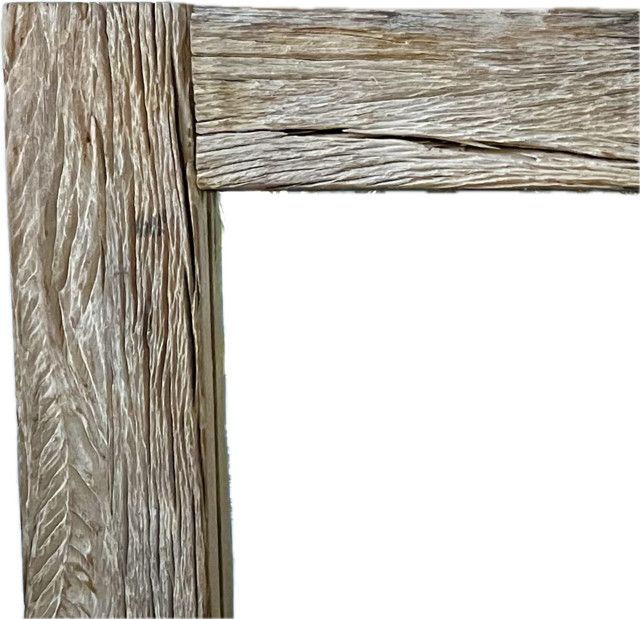 Vintage Reclaimed Wood, Mirror 48&quot; x 48&quot;