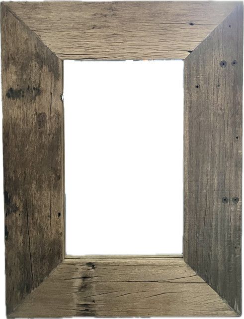 Vintage Wood, 36&quot; x 48&quot; Hanging Mirror