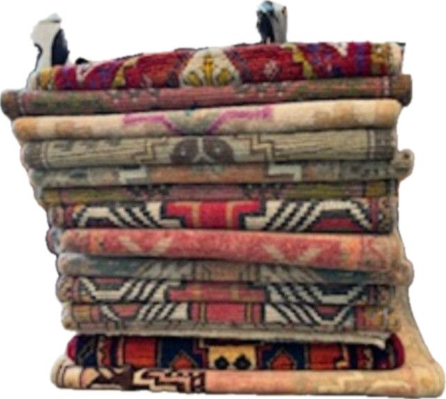 Handmade Turkish Apprentice Rugs, 100% Wool, Sm, Colors Vary