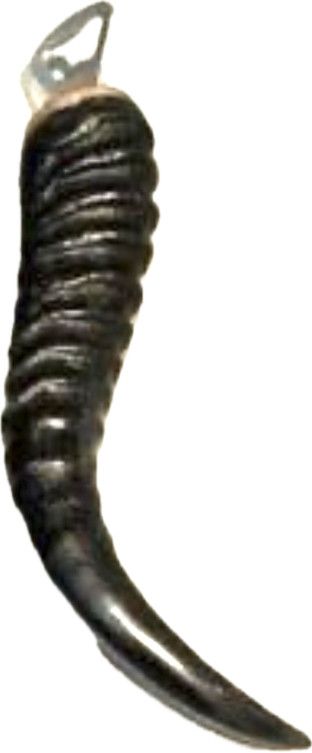 Bottle Opener Black Springbok Horn - Matte Finish