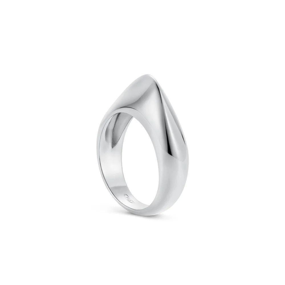 Ring, DUNE in Platinum, Size 6.5