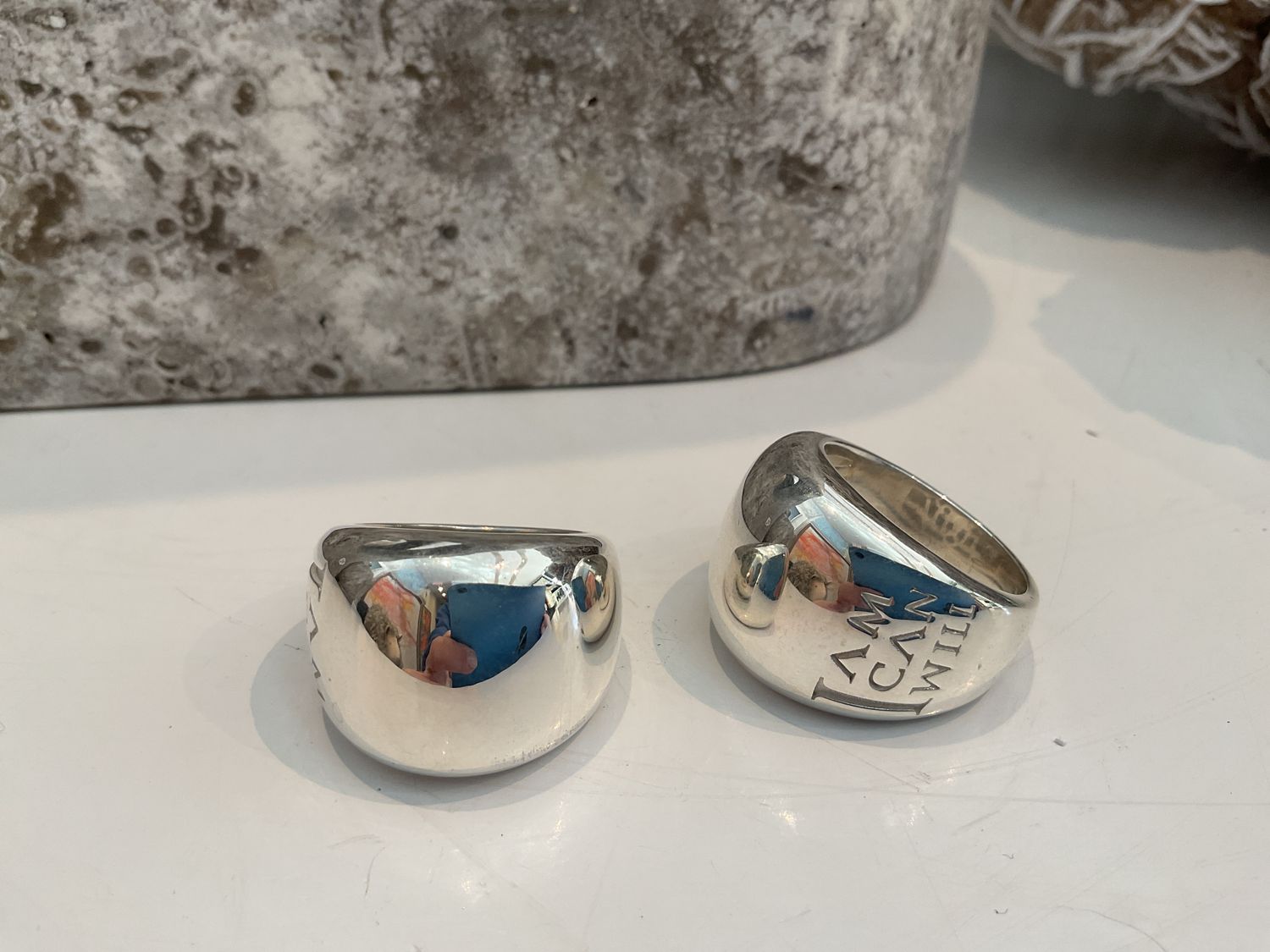 Ring, I Am Can Will in 925 Sterling Silver, Sz. 7 &amp; 8