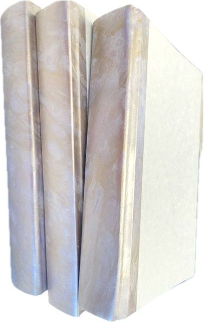 Book Metallic Bronze Lavender Journal (Rose Gold)