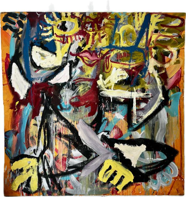 Original Art &#39;The Abstract Self&#39; 71&quot; x 72&quot;