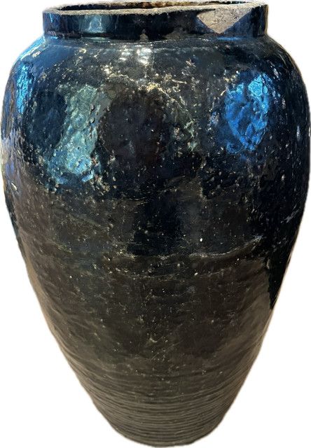 Chinese Vinegar jar, Large 20&quot;H
