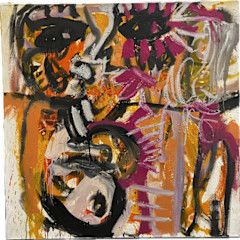 Original Art 'Petunia' 36" x 36"