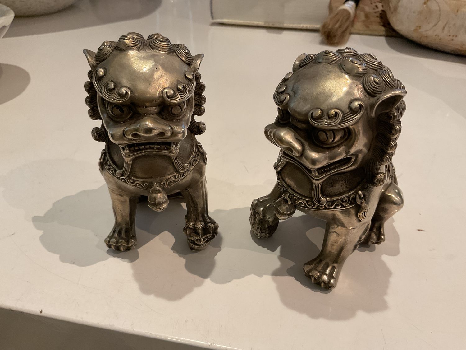 Foo Dogs, Bronze or Silver