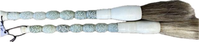 11" Calligraphy Brush Jade Thin(2)