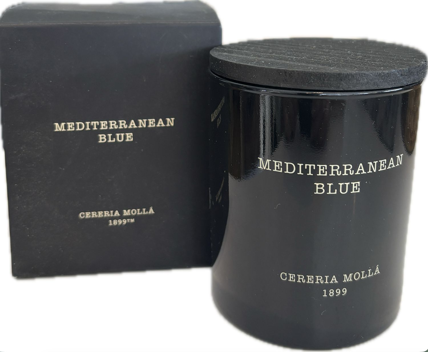 CANDLE 8 OZ MEDITERRANEAN BLUE CM