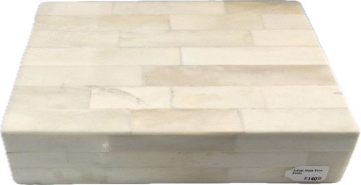 Bone Box, Vintage Artisan Made