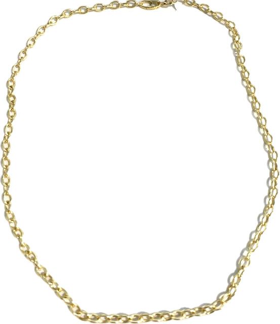 Necklace 14k Rollo Link Chain 17"