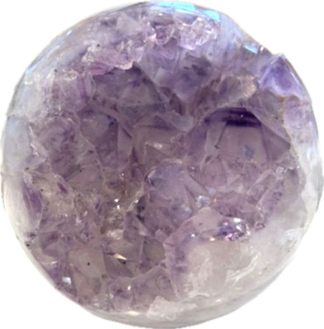 Amethyst Quartz Polished Sphere, Lg.