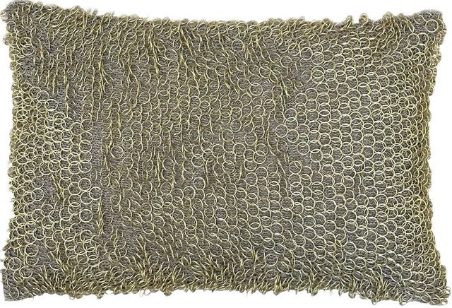 >Pillow, Brass Rings, Lumbar 13" x 20"