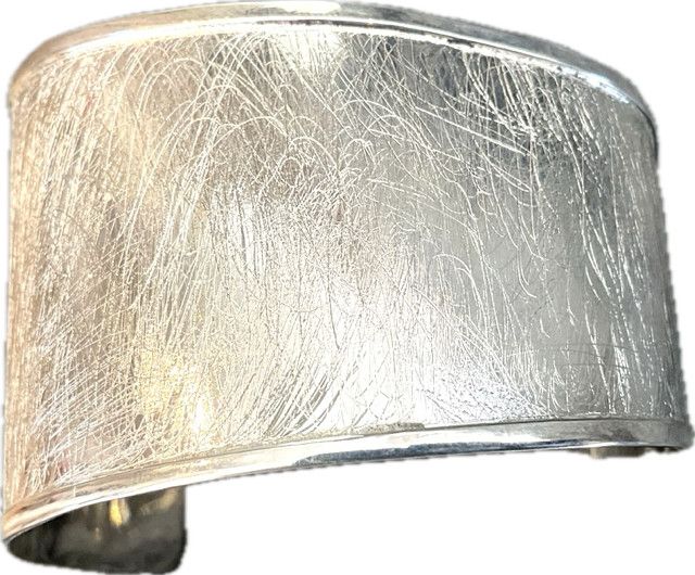Cuff Sterling Asymetric Brushed