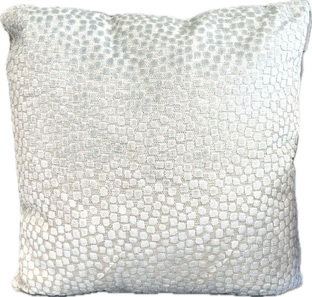 Pillow 24x24 Velvet Speckled Sea