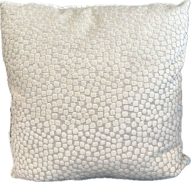 Pillow 24x24 Burnt Velvet Speckled Stone