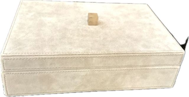 Box, Parchment Suede