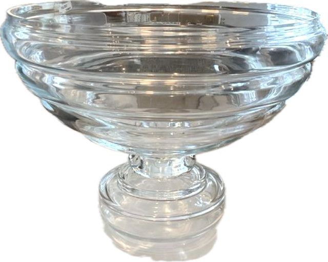 Bowl, Ribbed Footed Glass