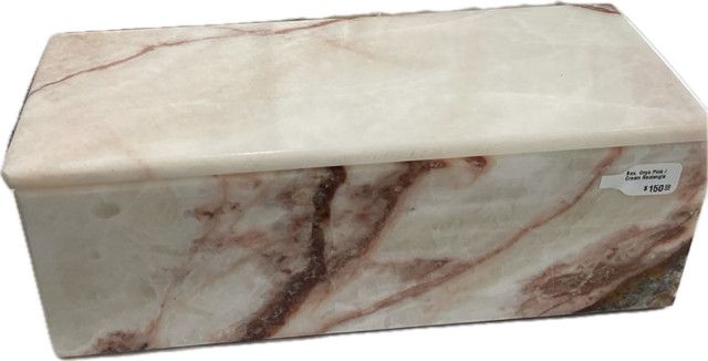 Box, Onyx Pink / Cream Rectangle