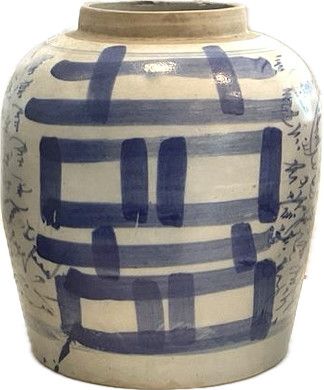 Blue &amp; White Ginger Jar Porcelain Various, 3 Available