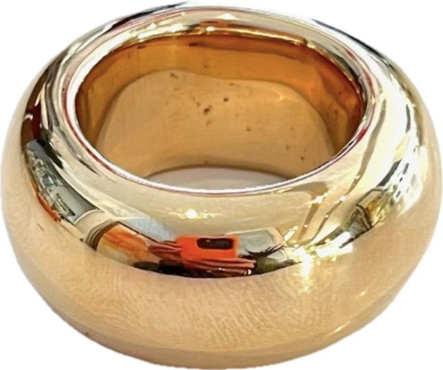 Ring, Sz 8 &amp; 8.5 15mm Donut Jeweler's Bronze