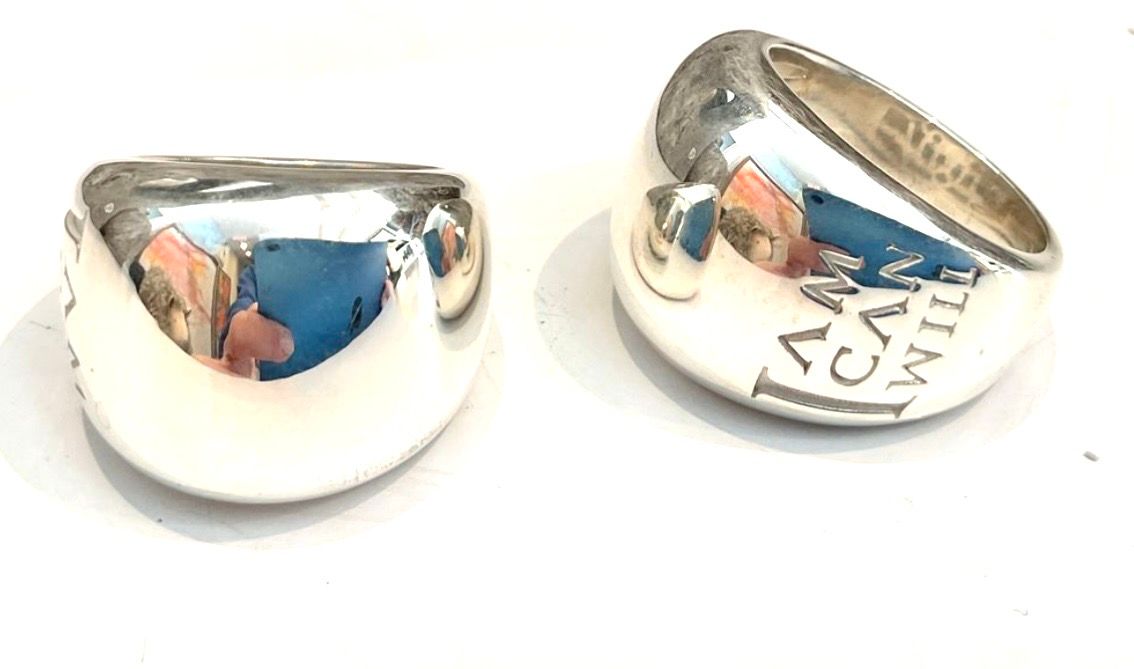 Ring, Sz 7 &amp; 8, I Am Can Will in 925 Sterling Silver
