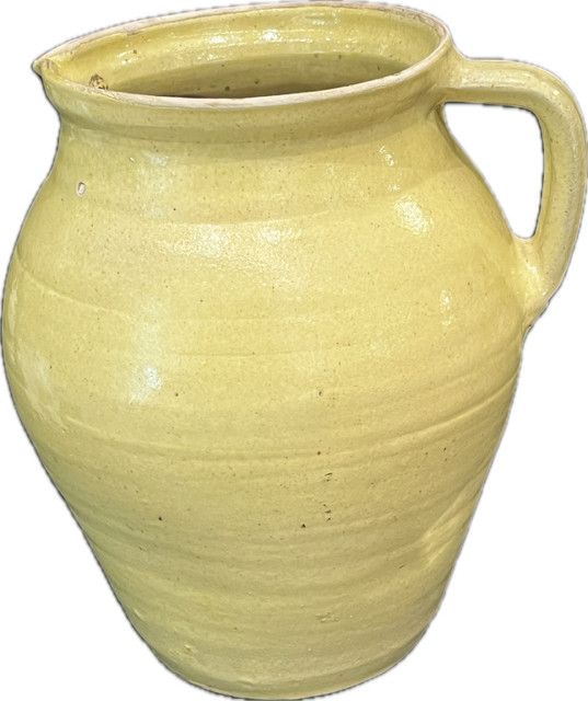 Cottage Crafted Jug, Tall Yellow